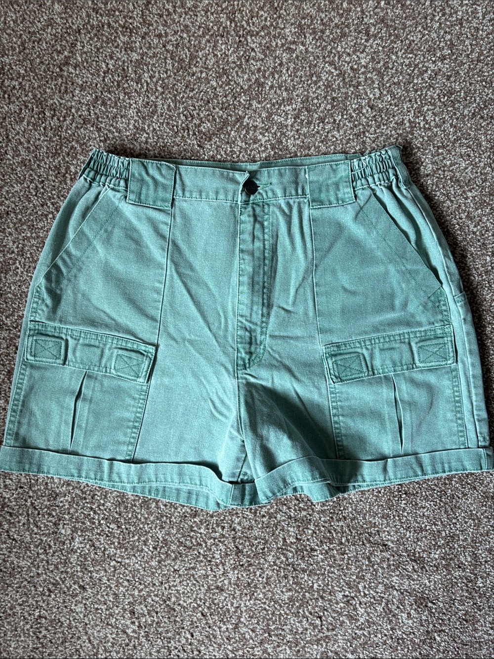 vintage high waisted cargo shorts